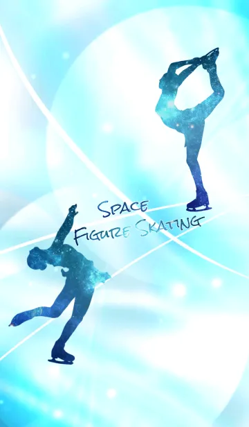 [LINE着せ替え] Space Figure skatingの画像1