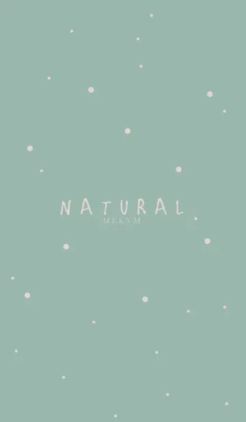 [LINE着せ替え] NATURAL -GREEN-の画像1