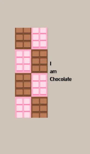 [LINE着せ替え] I am Chocolate(Japan)の画像1