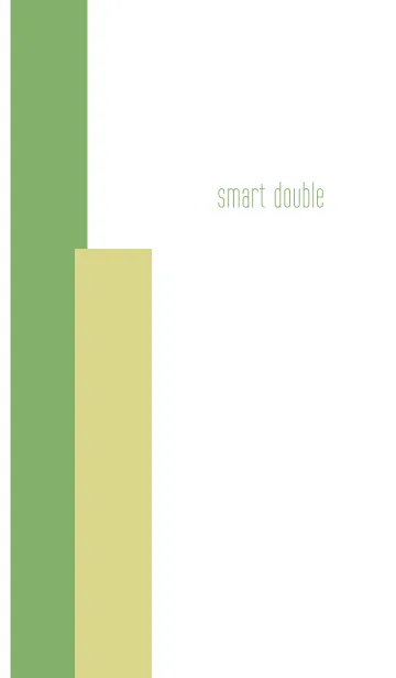 [LINE着せ替え] smart double*greenの画像1