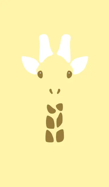 [LINE着せ替え] Simple is the Best 142 (giraffe)の画像1