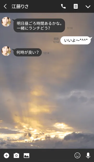 [LINE着せ替え] 風雲急を告げるの画像3