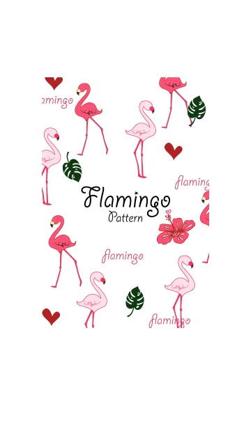 [LINE着せ替え] flamingo flamingo flamingoの画像1