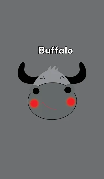 [LINE着せ替え] Cute buffalo theme (JP)の画像1