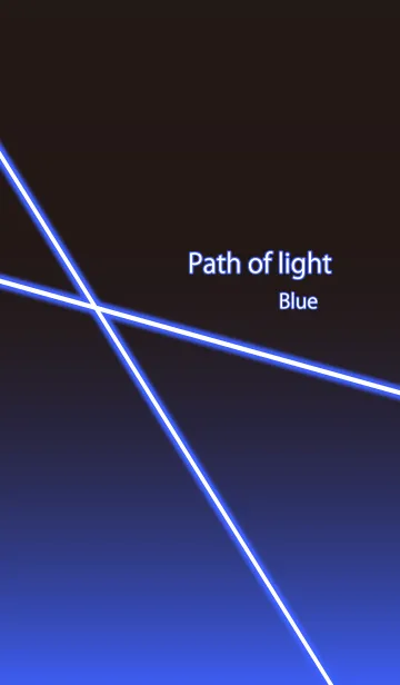 [LINE着せ替え] Path of light Blueの画像1