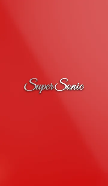 [LINE着せ替え] Super Sonic *Milano Redの画像1