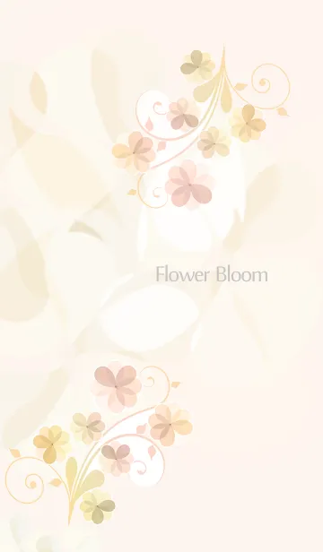 [LINE着せ替え] artwork_Flower bloom 3の画像1