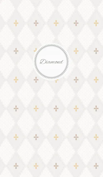 [LINE着せ替え] Diamond2 / grayの画像1