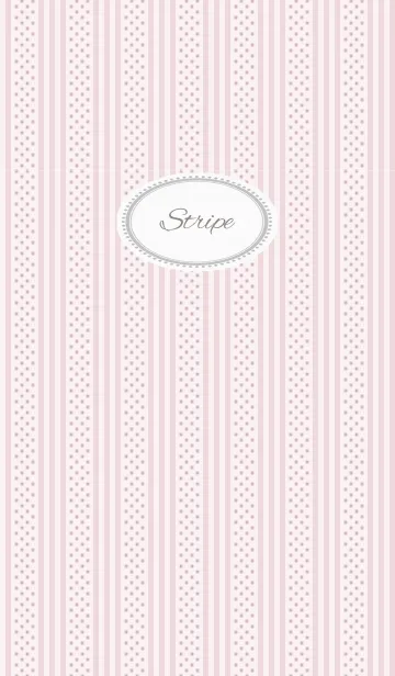 [LINE着せ替え] stripe1 / pinkの画像1