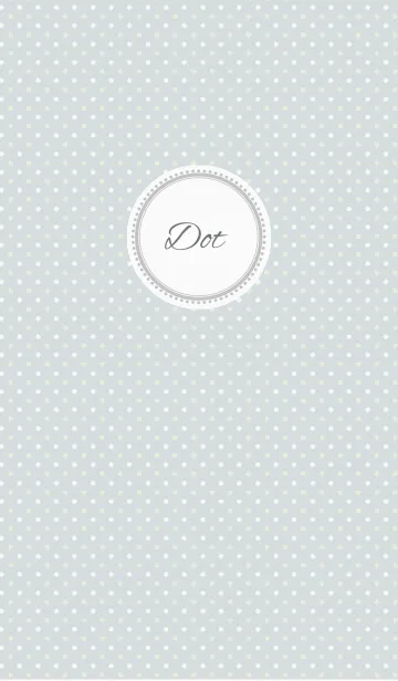 [LINE着せ替え] Dot1 / blueの画像1