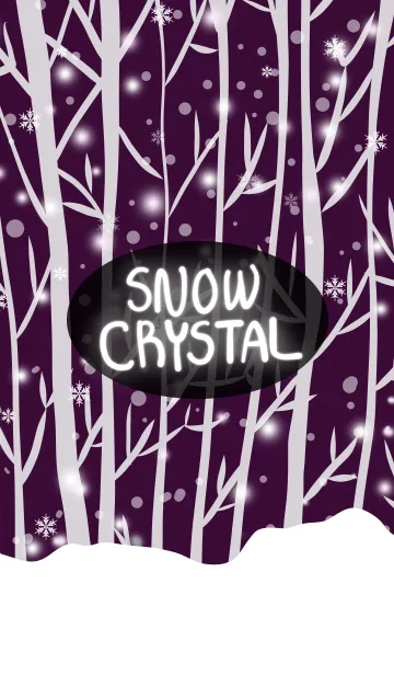 [LINE着せ替え] snow crystal_092の画像1