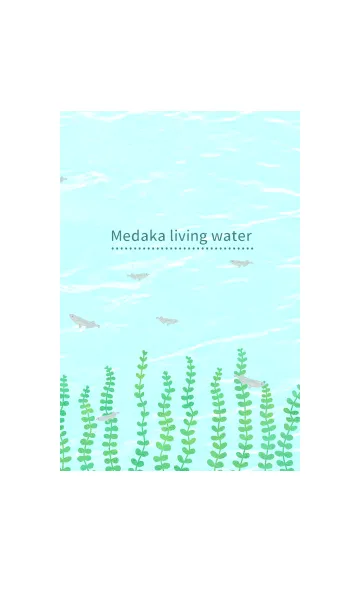 [LINE着せ替え] Medaka living waterの画像1