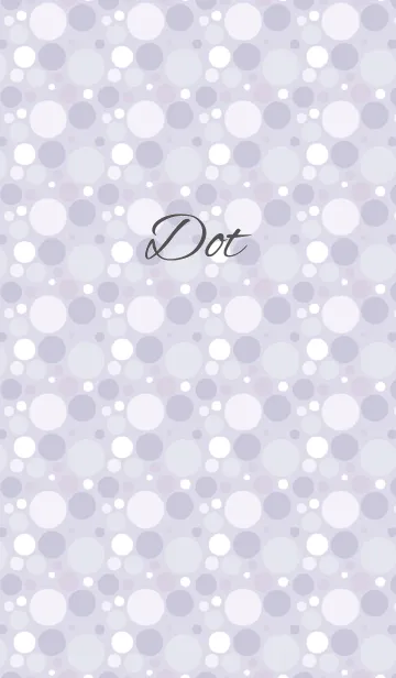 [LINE着せ替え] Dot3 / purpleの画像1