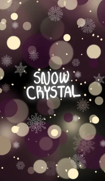 [LINE着せ替え] snow crystal_091の画像1