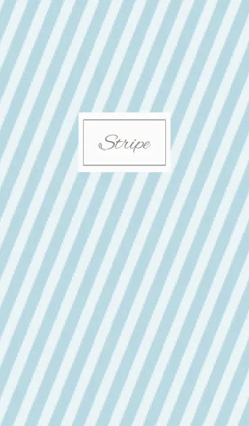 [LINE着せ替え] stripe3 / blueの画像1