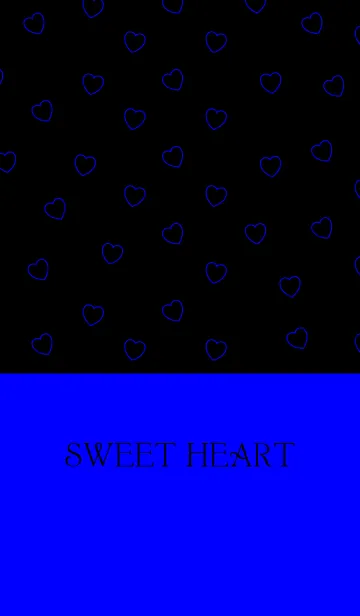 [LINE着せ替え] SWEET HEART -Vividblue-の画像1