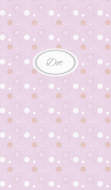 [LINE着せ替え] Dot6 / pinkの画像1