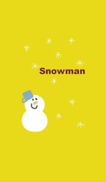 [LINE着せ替え] *Snowman* 04の画像1