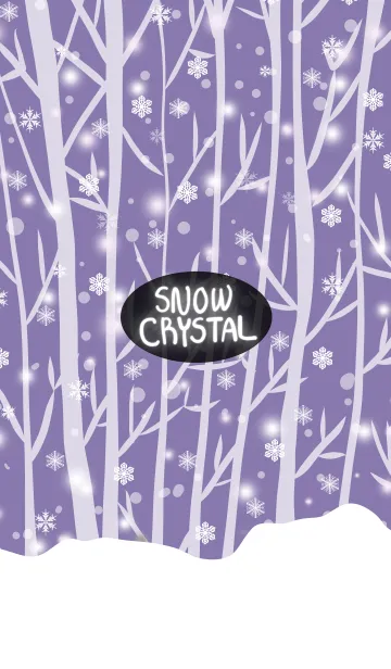 [LINE着せ替え] snow crystal_094の画像1