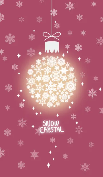 [LINE着せ替え] snow crystal_099の画像1