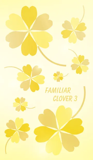 [LINE着せ替え] Familiar Clover 3の画像1