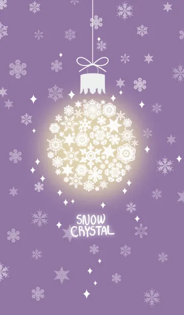 [LINE着せ替え] snow crystal_097の画像1