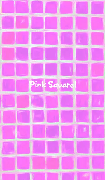 [LINE着せ替え] Pink Square！の画像1