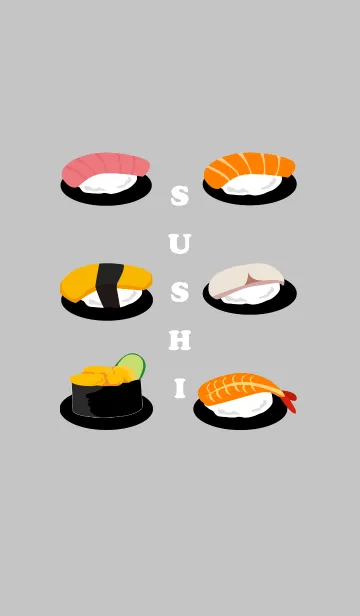 [LINE着せ替え] SUSHI THEME 1の画像1