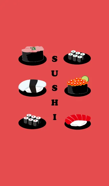 [LINE着せ替え] SUSHI THEME 2の画像1