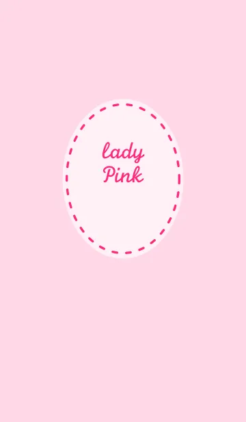 [LINE着せ替え] lady Pinkの画像1