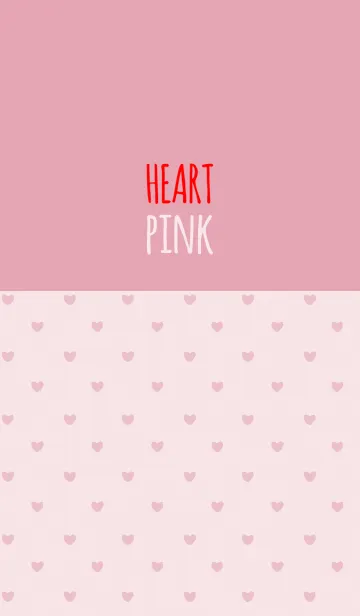 [LINE着せ替え] PINK 5 (HEART)の画像1