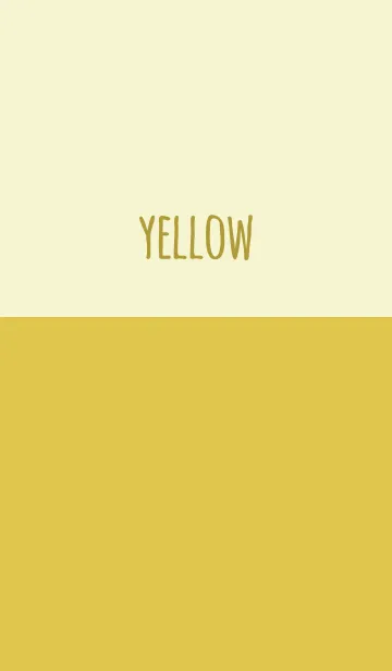 [LINE着せ替え] YELLOW 1の画像1