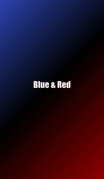 [LINE着せ替え] Blue ＆ Redの画像1