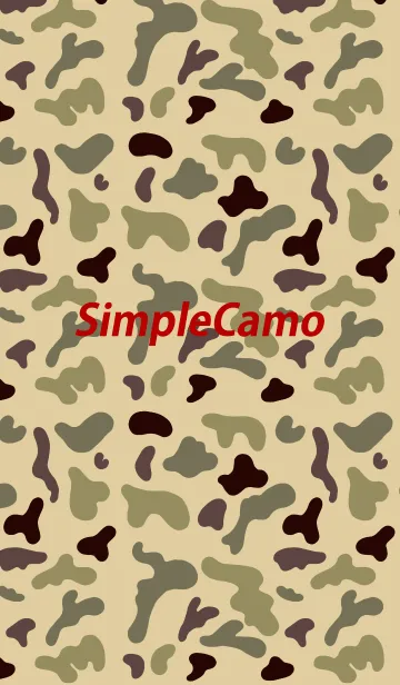 [LINE着せ替え] SimpleCamo1の画像1