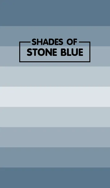 [LINE着せ替え] Shades Of Stone Blue theme(jp)の画像1