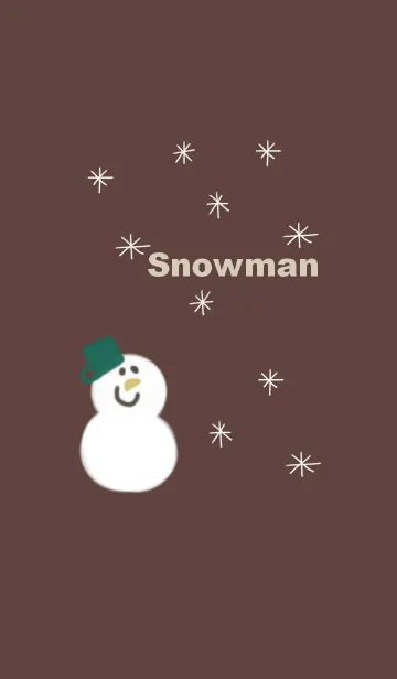 [LINE着せ替え] *Snowman* 05の画像1