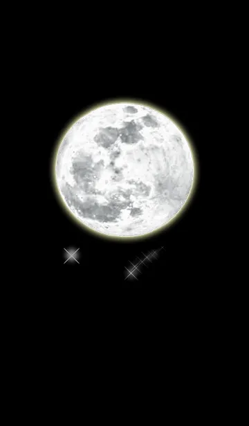 [LINE着せ替え] Full moon power.6(Silver Moon)の画像1