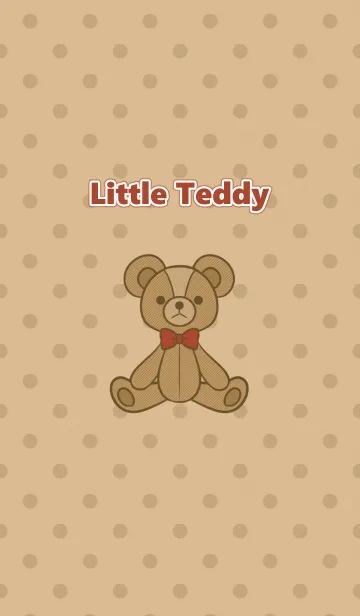 [LINE着せ替え] Little Teddy[Kraft]Aの画像1