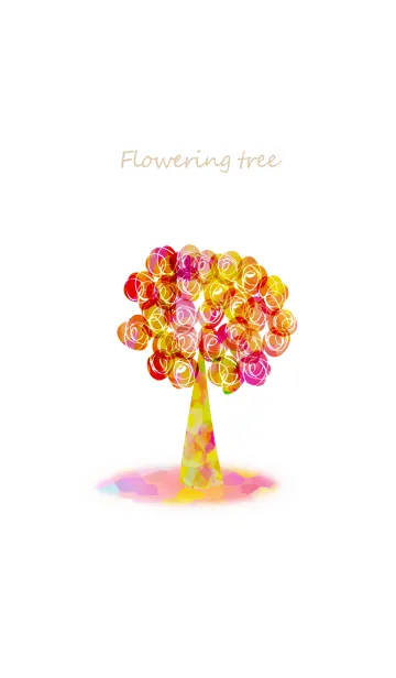 [LINE着せ替え] artwork_Flowering tree6の画像1