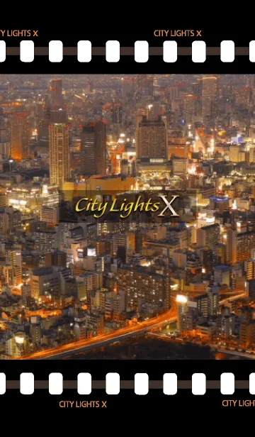 [LINE着せ替え] City Lights Xの画像1