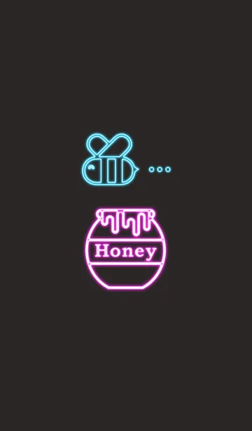 [LINE着せ替え] Bee and Honey pot 3(j)の画像1