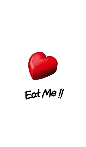 [LINE着せ替え] EAT ME - ハートのチョコ - 2の画像1