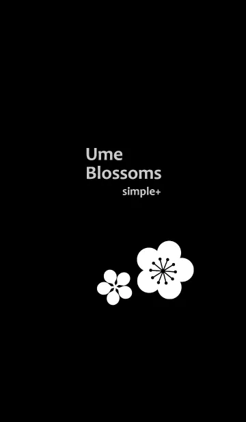 [LINE着せ替え] Ume Blossoms[simple+]Bの画像1