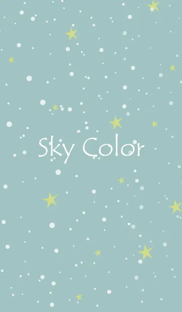 [LINE着せ替え] Sky Color -BLUE-の画像1