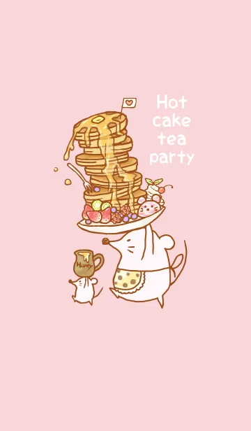 [LINE着せ替え] Hotcake tea partyの画像1