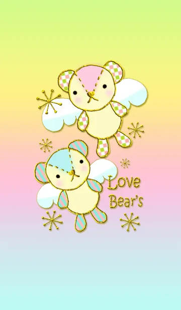 [LINE着せ替え] Angel bear's☆彡の画像1