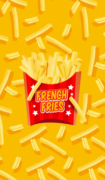 [LINE着せ替え] POP French friesの画像1