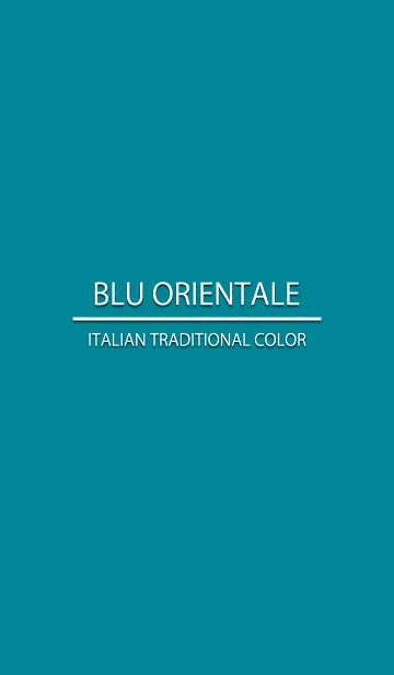 [LINE着せ替え] Blu Orientaleの画像1