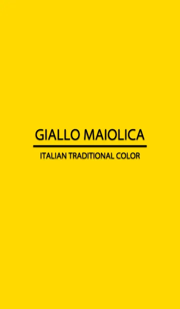 [LINE着せ替え] Giallo Maiolicaの画像1