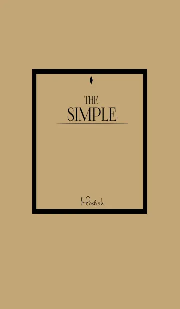 [LINE着せ替え] SIMPLE*modishの画像1